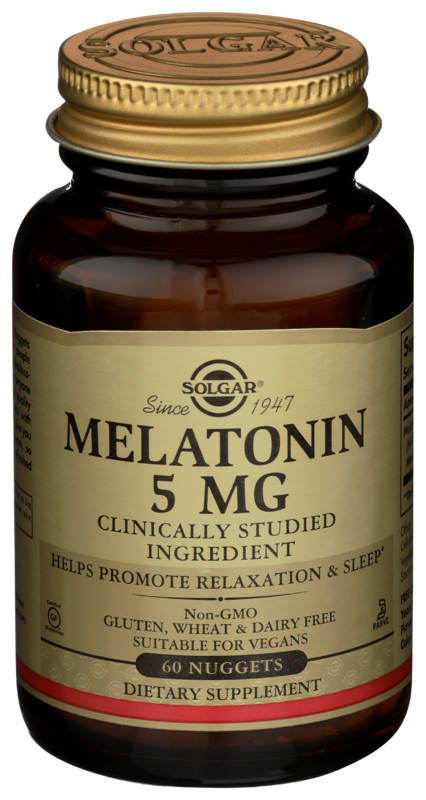 Solgar Melatonin 5 Mg, 60 Nuggets